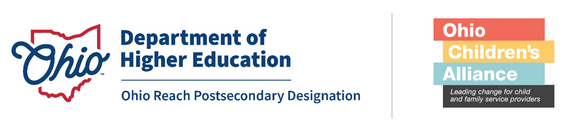 Ohio Department of Higher Eduction and Ohio Children's Alliance logos