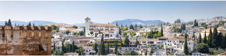village panorama Granada, Spain