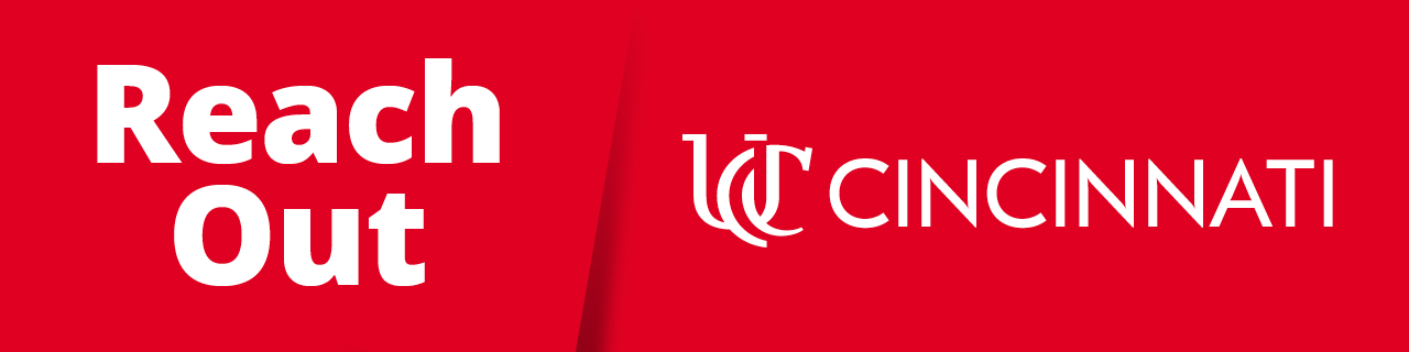 Reach Out Application and University of Cincinnati logo