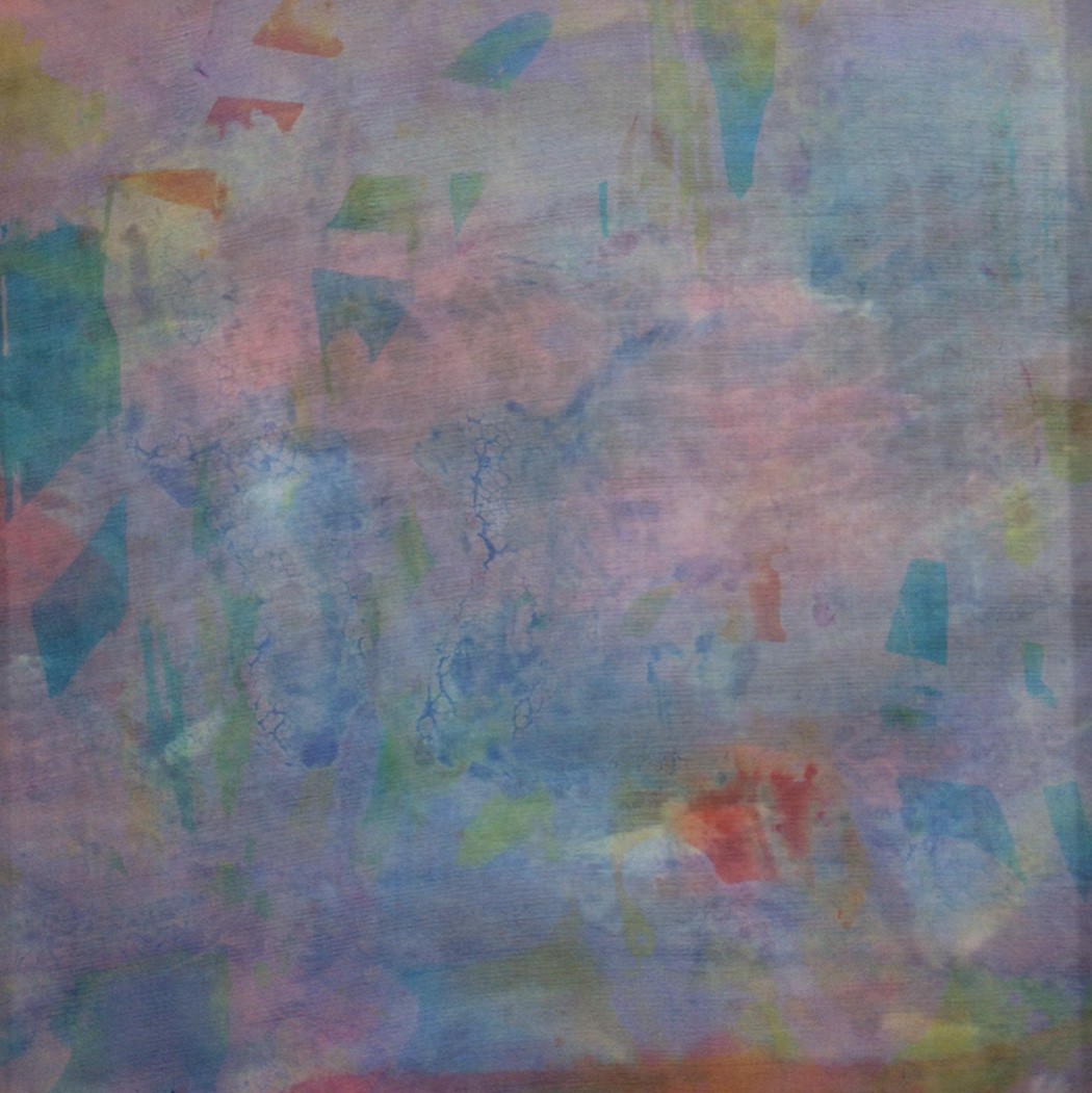 Silk Strata 2, hand-dyed silk (2014), $100